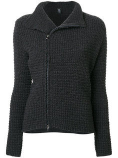 off-centre zip cardigan Eleventy
