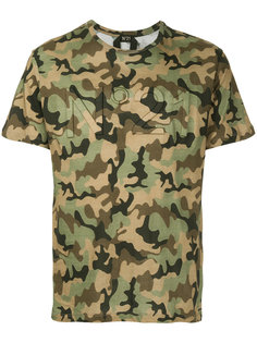 camouflage print T-shirt Nº21