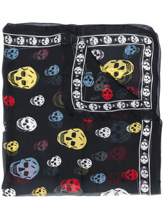 платок Skull Alexander McQueen