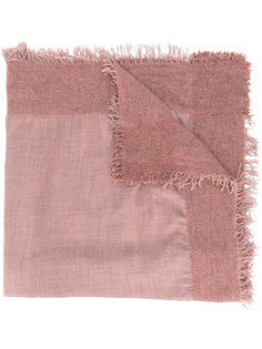 fringed knitted scarf Faliero Sarti