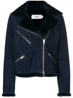 goatskin zip jacket  Closed