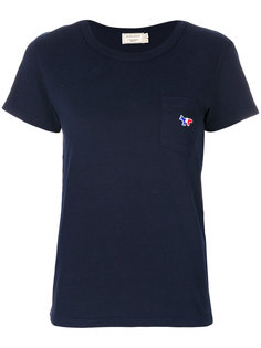 fox patch T-shirt Maison Kitsuné