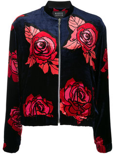 rose print bomber jacket Markus Lupfer