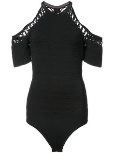 chainlink body suit Jonathan Simkhai