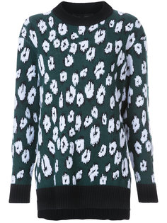 свитер с леопардовым принтом Proenza Schouler