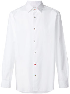 рубашка с декоративными пуговицами  Paul Smith