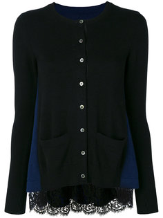 side panel cardigans Sacai