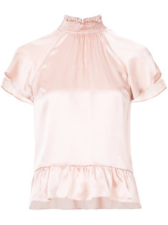 блузка с баской Rachel Zoe