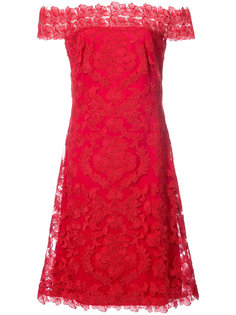 платье с цветочным кружевом Tadashi Shoji