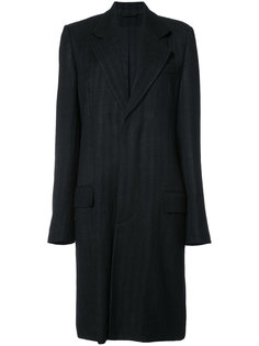 однобортное пальто Ann Demeulemeester