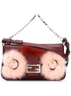 микро сумка через плечо Baguette  Fendi