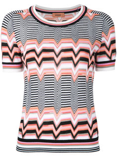 zigzag pattern knitted T-shirt Missoni