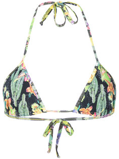 cactus print bikini top  Ermanno Scervino