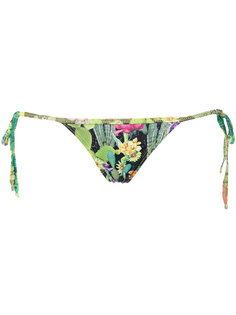 cactus print bikini bottoms Ermanno Scervino