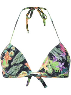 cactus print bikini top  Ermanno Scervino