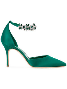 Esfirapi satin pumps Manolo Blahnik