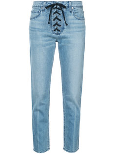 джинсы скинни со шнуровкой A.L.C.