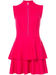 платье в рубчик на молнии Boutique Moschino