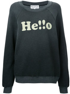 Hello sweatshirt Wildfox