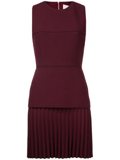 pleated jersey-crepe mini dress Dion Lee