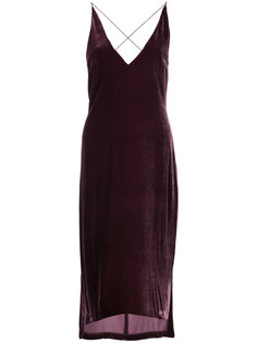 velvet fine line cami dress Dion Lee