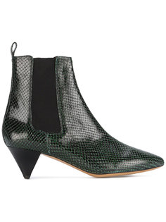 ботинки из змеиной кожи Dawell Isabel Marant
