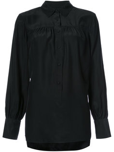блузка со сборками Frame Denim