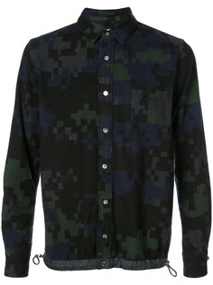 камуфляжная рубашка Sacai