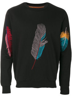 толстовка с вышивкой пера Paul Smith
