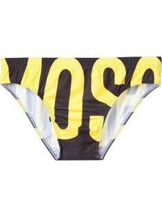 плавки с принтом Moschino