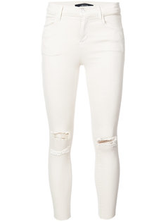 distressed skinny jeans J Brand