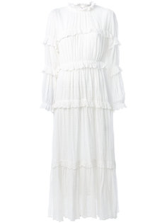 платье макси с оборкой Lyukio Isabel Marant Étoile