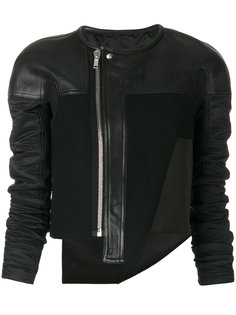укороченная байкерская куртка  Rick Owens