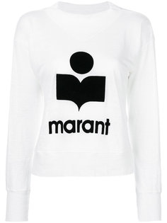 long-sleeved branded sweater Isabel Marant Étoile
