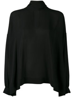 блузка с вырезом капелькой Fluid Vareuse Balenciaga
