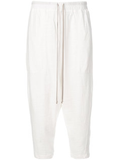 drop-crotch cropped trousers Rick Owens DRKSHDW