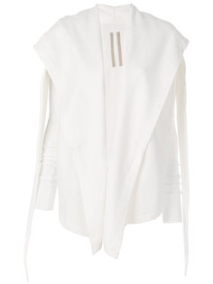 draped collar sweatshirt Rick Owens DRKSHDW