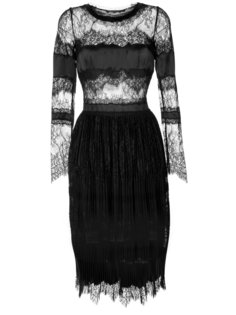 полупрозрачное кружевное платье  Ermanno Scervino