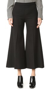 Acne Studios Isa Struct Crop Flare Pants