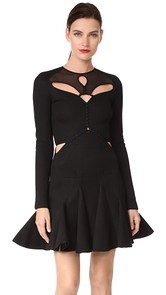 Antonio Berardi Long Sleeve Dress