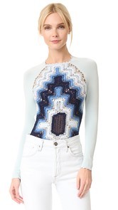 Adam Selman Crochet Bodysuit