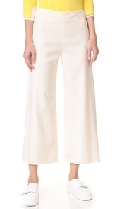 Adam Lippes Cropped Pants with Patch Pockets