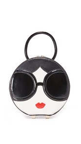 alice + olivia Stace Face Circular Mini Bag