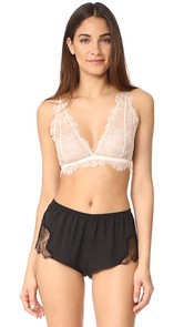 ANINE BING Delicate Lace Bra
