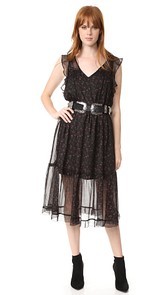 BB Dakota Cal Floral Printed Dress