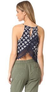 BB Dakota Taryn Embroidered Tank