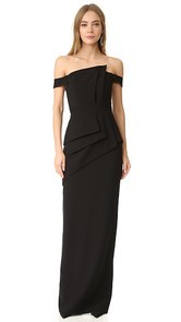 Black Halo Eve La Reina Gown