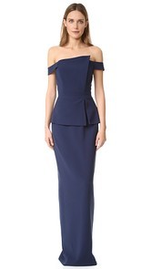 Black Halo Raya Gown