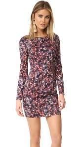 Black Halo Lively Mini Dress