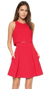 Black Halo Sanibel 2 Piece Mini Dress